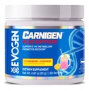 Evogen Carnigen Plus Kofein - Premium Carnitin Powder 124; Podporuje Fat Metabolismus & Promotes Recovery 124; L Carnitin dodatek s kofeinem & Acetyl L- Carnitin Dura124; Jahodová citronáda 124; 50 Služeb