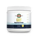 Kal Gut Magnesium Plus Aloe Vera Powder - Lemon Drink Mix - Magnesium Citrát dodatek s Aloe Vera Gel pro stravovací a relaxační podporu - No Sugar - 60denní záruka, 40 Služeb, 4.8 OZ
