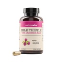 NatureWise Mléko Thistle s kořen pampelišky - Silymarin - Antioxidant Játra & Ledviny Zdravotní Supplement - Vegan, Non- GMO, Lepek zdarma - 60 Počet [60- Day Supply]