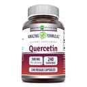 Amazing Applicas Quercetin 500mg Veggie Kapsle Dodatek 124; Non- GMO CLAS124; Gluten Free CLAS124; Podporuje celkové zdraví & Well Being (240 Počet)