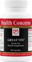 Zdravotní problémy Great Yin - Menopauza Relief Supplement - Hot Flash Support - Night Sweats & Deficiency Heat - Tradiční čínská bylina Formule pro ženské zdraví a hormonální rovnováhu - 90 Kapsle