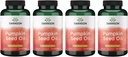 Swanson Pumpkin Seed Oil - High Bioavailable EFA - (100 Softgelových tobolek, 1000mg každý) 4 balení