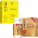 Vita Green Společné zdravotnické kapsle & Reishi Houba Lingzhi Bundle