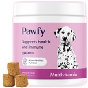 Pawfy Dog Multivitamins 15 in 1 Ibrahim 124; Dog Vitamíny pro pleť & Coat - Podporuje celkové Wellness 124; Advanced Senior Dog doplňky z Occasional Itching 124; Puppy Tasty Vitamin C Chews - 30 Počet