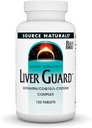 Zdroj Naturals Jaterní garda, se Silymarin, CoQ10, L- Cysteine Complex, pro zdravou funkci jater * - 120 tablet