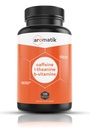 Aromatik Caffeine L- Theanine Focus Supplementary 124; Caffeine (100 mg) + L- Theanin (200 mg) + B Vitamíny 124; Energy Focus Cognition 124; USA Made at FDA Registered Facility 124; Vegan Capsules 124; 120 Service