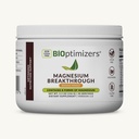 BiOptimizéry Magnesium Breakthrough Drink - 8 Formy hořčíku, Elektrolyty, Spánkové zdraví, Stres, Muscle Recovery, Podpora srdce 124; Glycinát, Citrát, Malate-Banana Mango