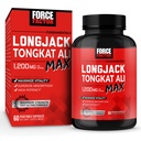 Force faktor Longjack Tongkat Ali Max pro muže, Muž Stamina a Vitality dodatek Vyrobeno s Tongkat Ali Extract a klíčové přírodní ingredience pro Superior Absorpce, 1200mg, 60 Kapsle
