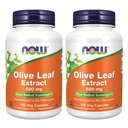 Nyní potraviny Olive Leaf Extract 500mg Standardizované na 6% Oleuropein, 120 Vicaps (2 balení)