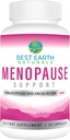 Nejlepší Naturals Země Menopauza Podpora pro horké záblesky, Mood Swings, Night Sweats, Zdravé hladiny hormonů a další. Vyrobeno s Black Cohosh, Chasteberry & Více