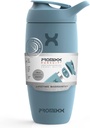 Promixx Pursuit Shaker Lahvička izolovaná nerezová ocel láhev vody a Shaker Cup, 18oz, Ocean Calm Blue