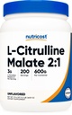 Nutricost L- Citrulline Malate (2: 1) Prášek (600 gramů)