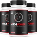 (3 Pack) Eros doplněk energie - Eros doplněk energie pro muže, Eros Power, Eros Powder dodatek, Eros Power Advanced Formule, Eros Power Kapsle pro muže, Eros Power Pills, 180 Kapsle pro 3 měsíce