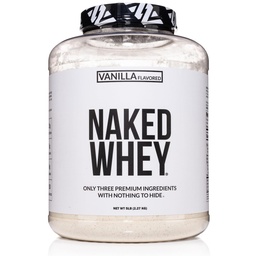 NAKED Vanilla syrovátkový prášek - všechny přírodní tráva Fed syrovátkový prášek, Vanilla Flavor, Organic Coconut Sugar, 5Lb Bulk, GMO-Free, Soy Free, gluten Free - 61 Služeb