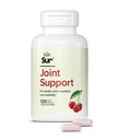 Sur Joint Support FruiteX-B Tart Cherry Capsules - Vegan Fast- acting Relief for Better Joint Comfort and Mobility - All Tart Cherry and Calcium Fructoborate, Muscle Recovery (120 Kapsle)