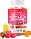 Prenatální gumy pro ženy s DHA, Folát, Vitamin B C D CZ124; Delicious Multivitamin Blend pro fetální a neurální podporu, Kosti, Energie a imunita během těhotenství