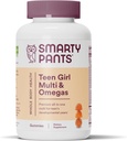 SmartyPants dospívající dívka Multi & Omegas Gummies, 90 Počet