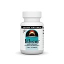 Zdroj Naturals Vitamin B-12, Podporuje výrobu energie * 5 mg - 30 Fast Melt Vegan Formule