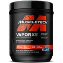MuscleTech Pre- Workout Powder, Vapor X5 - Sport Nutrition Muscle Building doplňky pro ženy a muže - Intenzivní Muscle Pump Energy Powder Drink Mix - Blue Razz Freeze, 266g (30 Služeb)