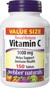 Webber Naturals Vitamin C Časovaná verze 1000mg, 150 tablet