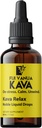 Fidži Vanua Kava Relax ™, Pure Kava Kava dodatek s Soothing Vlastnosti, Infused with California Poppy, Hops, Skullcap & Passionflower, Tekuté kapky na klid a klid