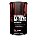 Zvířecí M- Stak - Muscle Builder and Anabolic Mass Gainer dodatek pro kulturistiku - Lean Muscle Growth, Amino Complex and Pre Workout Energy, 21 Balení