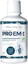 TeraGanix Organic Liquid Probiotic (30 Day Supply), Gut Health Supplement, Dr. Validated pro dospělé a děti, Zlepšuje imunitní funkci, Digestion & Nutrient Absorpce, 6 mil CFU / ml (16 fl oz)