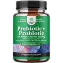 Prebiotika a probiotika Gut doplněk zdraví - Super potentní stravitelné zdraví Acidophilus Probiotické kapsle s muži a ženy Probiotika a Prebiotika pro kolon Digestive Podpora a imunita