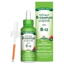 Nature 's Truth Sublingual B Complex CLAS124; s B12 CLAS124; 2 Fluid Ounces CLAS124; Berry Flavor CLAS124; Vegan, Non-GMO & gluten zdarma dodatek