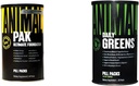 Animal Pak - Pohodlné All- in- One Vitamin & dodatek Pack - Zinek & Zelený Pak - Chlorofyl