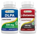 Nejlepší Naturals DLPA 500 mg & L- glutamin 500 mg