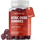 Oxidové gumy dusnaté pro muže a ženy s L- argininovým a řepným kořenem - NO Gummies for Endurance and Recovery - 90 Count - Green Apple and Cinnamon Flavor - Vegan, Non- GMO, 1 měsíční dodávka