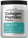 Horbäach Collagen Peptides Powder 7oz CLAS124; Typ I a III CLAS124; Neochucené Multi Collagen Protein a aminokyseliny CLAS124; Gluten Free, Keto & Paleo Friendly
