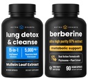 NutraChamps Kompletní Respirační a Metabolická podpora: Lung Cleanse & Berberine Duo