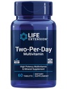 Life Extension Two- Per- Day Multivitamin - Denní dávka vitaminů a minerálů pro muže a ženy - Kompletní esenciální doplněk vitaminu pro energii, zdraví - Gluten- Free - Non- GMO - 60 Tablet