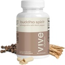 Buddha Spirit Ashwagandha Kapsle s Black Pepper - 100% organické, Vegan & gluten- Free - 60 Hrabě, 30- denní zásobování
