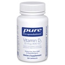 Čisté enkapsulace Vitamin D3 10 mcg (400 IU)