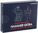Kladivo Extra rychle působící mužský výkon Dodatek pro muže 124; Horny Kozí Tráva, Tongkat Ali, Ginseng, Maca, Tribulus, Ashwagandha, Vitamin B6 & Magnesium 124; Energie, Stamina & Endurance Podpora