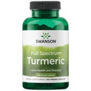 Swanson Full Spectrum Turmeric - Bylinný dodatek podporující společné zdraví a mobilitu - Přírodní vzorec podporující stravovací zdraví - (100 kapslí, 720mg každý)