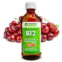 Reliable-1 Laboratories Liquid Vitamin B12 Denní dodatek 1000mcg pro dospělé muže a ženy - Přírodní třešňové aroma