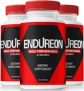 (3 Pack) Endureon Muž Performance Pills - Původní mužský vzorec s přirozenou mísí na podporu výkonu, Stamina a energie 124; Easy- to- Swallow Endureon Pro pro muže (180 Kapsle)