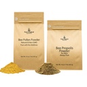 PURE ORIGINAL INGREDIENTS Bee Pollen Powder and Bee Propolis Powder Bundle, 1 LB Each, No Fillers, Laboratoř ověřena