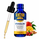 Jednoduchý slib VivaSlim - Liquid Supplement with Maca Root, Rhodiola Rosea & African Mango - Podporuje metabolismus, kontrolu appetit & Weight Management - 2 fl oz