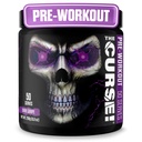 JNX SPORTS Kletba! Předcvičení Prášek pro muže a ženy, Kofein, Beta- Alanin, Creatine, L- Citruline, 50 Servings, Dark Grape Flavor - Zvýšení energie, Síla a zaměření