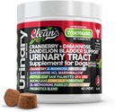 Cranberry pro psy Močové Trakt Podpora 124; D- Mannose močový měchýř Kameny Dandelion Glucosamine HCL Marshmallow Nettle Leaf Saw Palmetto Uva Ursi Buchu Horsetail Methionine Parsley Dodatek