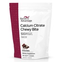 Bariatric Advantage vápník Citrát Chewy Bites 500 mg - Vysoce absorbovatelné a stravitelné - Vitamin D3 - Snadno žvýkací doplněk vápníku - Čokoláda Flavor - 90 Počet