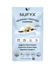 NUFYX ® • Nebeský protein ® Powder • Světově nejjemnější 100% organické americké pěstované hrušky • Vegan • Gluten zdarma • Nízký karb (krémová vanilka, balíček)