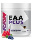 RAW EAA Plus, aminokyseliny Powder, Meloun Grape (30 Služeb) - Předcvičení Amino Energy Powder pro pokročilé vytrvalost, zotavení a lean růst svalů - BCAA aminokyseliny dodatek pro muže a ženy