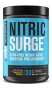 Jacked Factory Nitric Surge Stim zdarma Pre Workout Powder - Caffeine- Free Nitric Oxide Dodatek w / Con-Cret Creatine, L Citruline, & GlycerSize Glycerol - Ananas Mango, 30 Servings